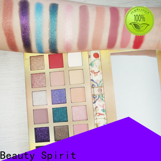 Beauty Spirit best eye makeup palette best factory price free sample
