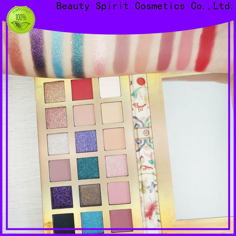 Beauty Spirit factory direct high pigment eyeshadow long-lasting manufacturer
