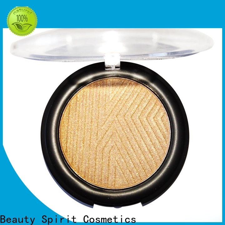 Beauty Spirit effective cheek shimmer makeup highlighter manufacturer comfortable China
